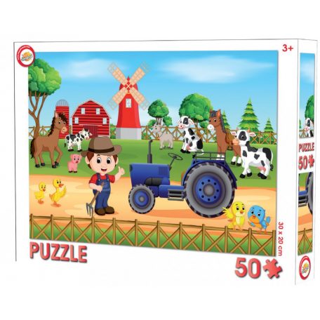 Farm puzzle 50 db-os