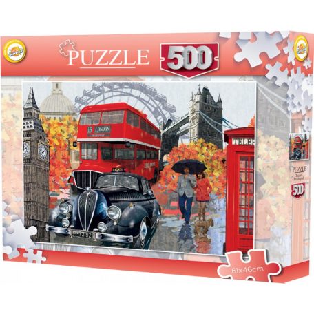 Városok (London) puzzle 500 db-os