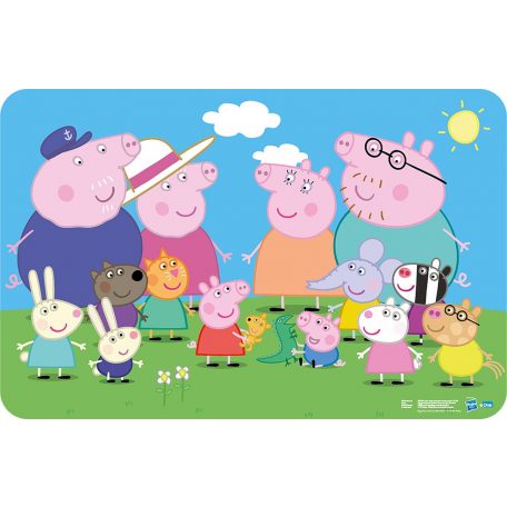 Peppa malac tányéralátét 43*28 cm