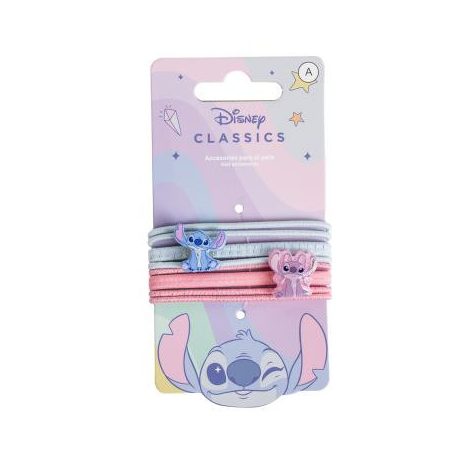 Disney Lilo és Stitch, A csillagkutya Angel hajgumi szett 8 db-os