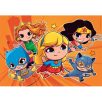 DC Super Hero Mini Friends 2x60 db-os puzzle Clementoni