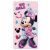 Disney Minnie Smile fürdőlepedő, strand törölköző 70x137 cm (Fast Dry)