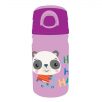   Fisher-Price Animals Panda műanyag kulacs akasztóval 350 ml