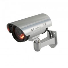   Home HSK 110 kültéri álkamera, valódi kameraforma, dönthető-elforgatható rögzítés, piros villogó LED, kültéri/beltéri használat, elemes tápellátás