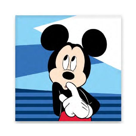 Disney Mickey Shy kéztörlő, arctörlő, törölköző 30x30cm