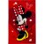 Disney Minnie Pretty in red kéztörlő, arctörlő, törölköző 30x50cm