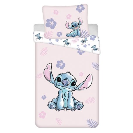 Disney Lilo és Stitch, A csillagkutya Pink ágyneműhuzat 140×200cm, 70×90 cm