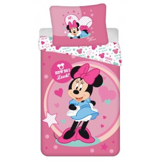   Disney Minnie Look ágyneműhuzat 140×200cm, 70×90 cm microfibre