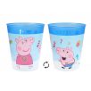 Peppa malac Messy Play micro prémium műanyag pohár 250 ml