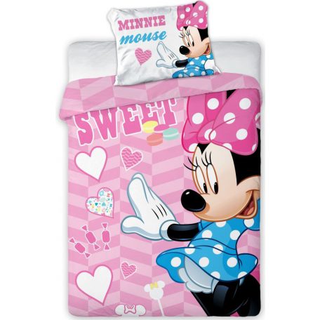 Disney Minnie Sweet gyerek ágyneműhuzat 100×135cm, 40×60 cm