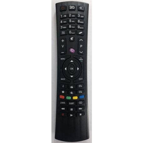 RC4822 utángyártott távirányító TECHNIKA/ VESTEL/HYUNDAI/NAVON/ORION/JVC 3D SMART TV-hez