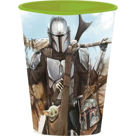 Star Wars Mandalorian műanyag pohár 260 ml