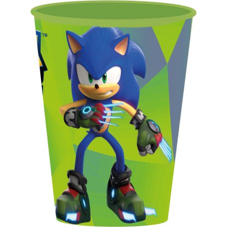 Sonic, a sündisznó Prime műanyag pohár 260 ml